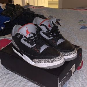 Jordan 3 black cements